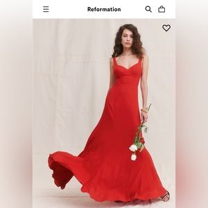 Reformation Lecce dress